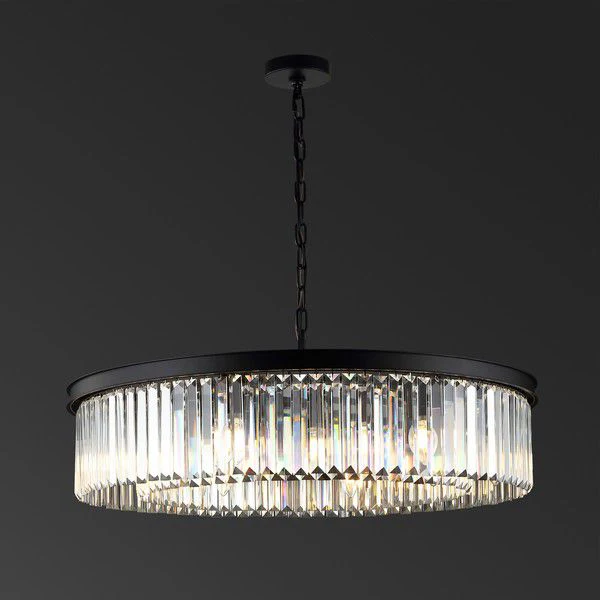 Safavieh Jennaya Crystal Chandelier - Black - Image 2