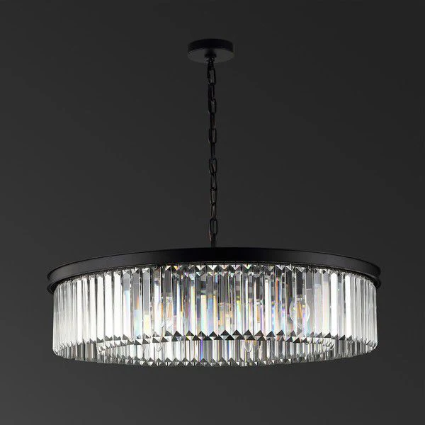 Safavieh Jennaya Crystal Chandelier - Black - Image 5