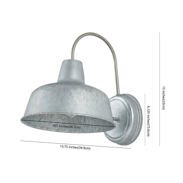 Safavieh Jennine Outdoor Wall Sconce Set Of 2 - Steel - Image 3