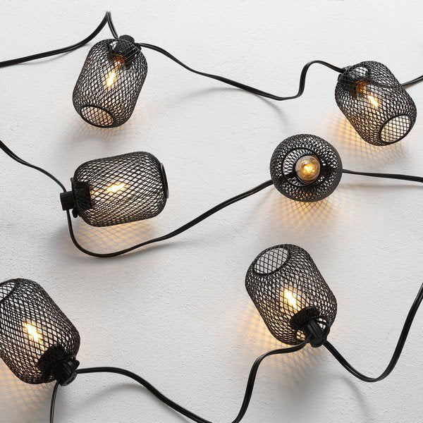 Safavieh Jepsen Led Outdoor String Lights - Black - Image 3