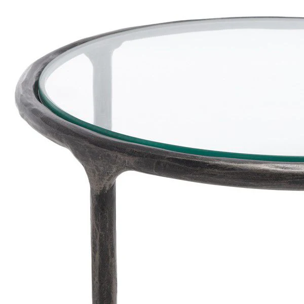 Safavieh Jessa Metal Round End Table - Black - Image 4