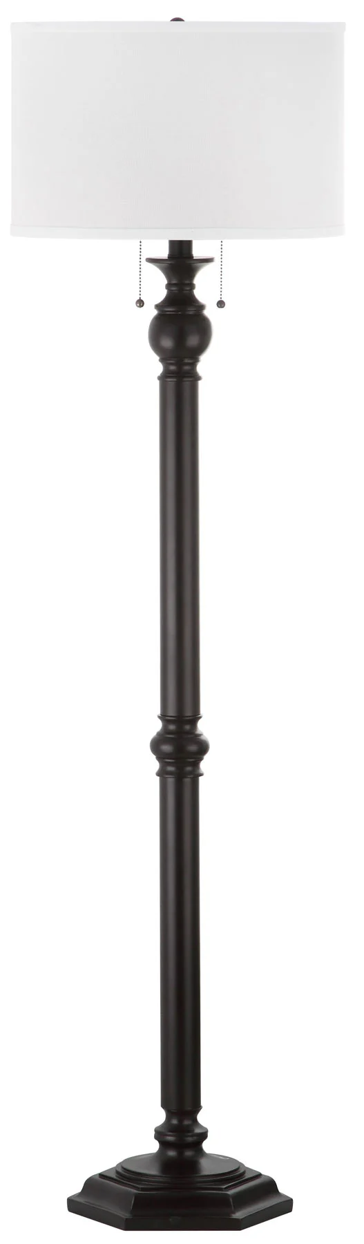 Safavieh Jessie 58.75-Inch H Floor Lamp - Oil Rubbed Bronze (Black) - Image 2