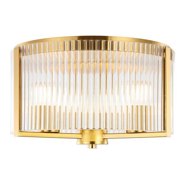 Safavieh Jetra Flush Mount - Brass - Image 2