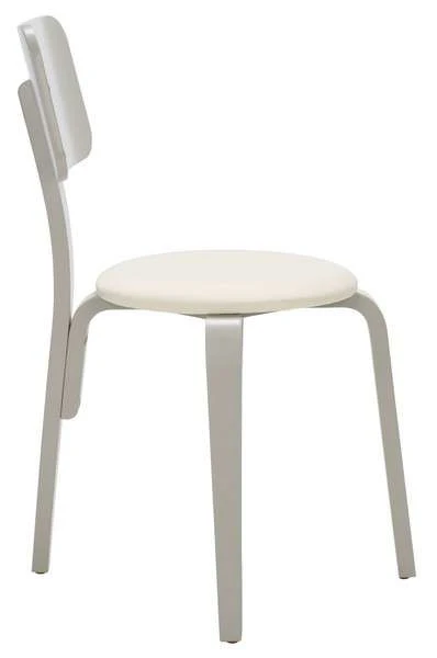Safavieh Jo Upholstered Stackable Dining Chair Set Of 2 - Gray - Image 3