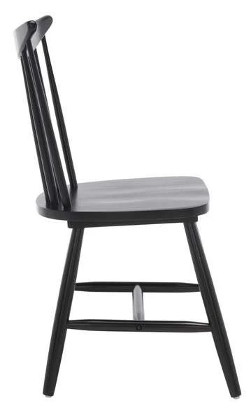 Safavieh Jodan Dining Chair Set Of 2 - Black - Image 3