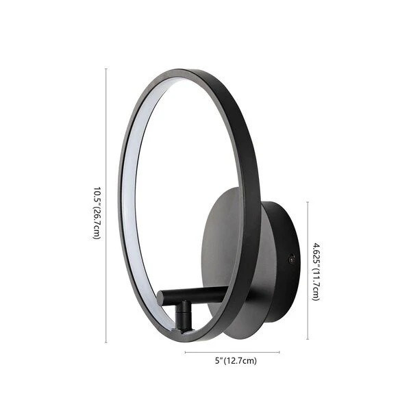 Safavieh Jolyn Wall Sconce - Matte Black - Image 3