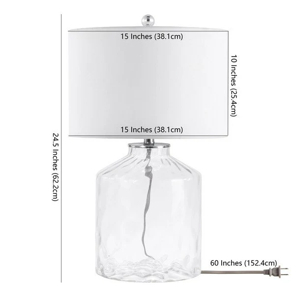 Safavieh Julen Table Lamp - Clear - Image 3