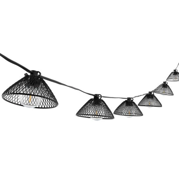 Safavieh Junia Led Outdoor String Lights - Black - Image 3