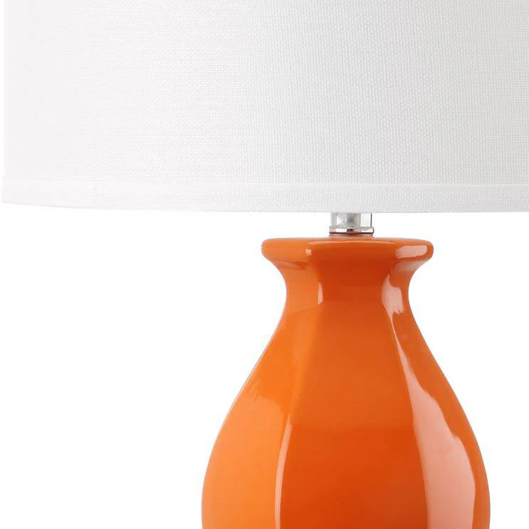 Safavieh Juniper 30-Inch H Orange Table Lamp - Orange - Image 3