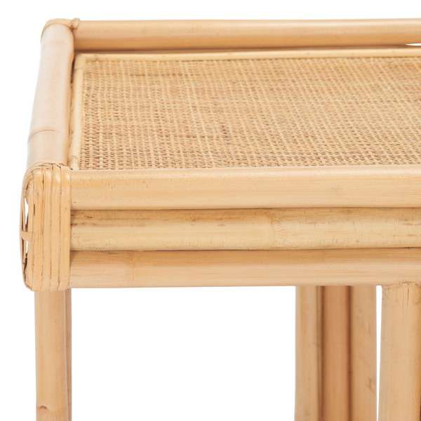 Safavieh Juri Square Accent Table - Natural - Image 2