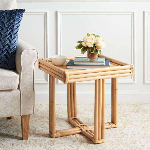 Safavieh Juri Square Accent Table - Natural - Image 4
