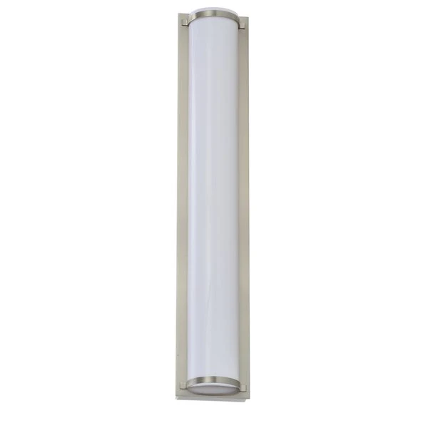 Safavieh Justice Vanity Bar Bathroom Sconce - Brush Nickel - Image 2