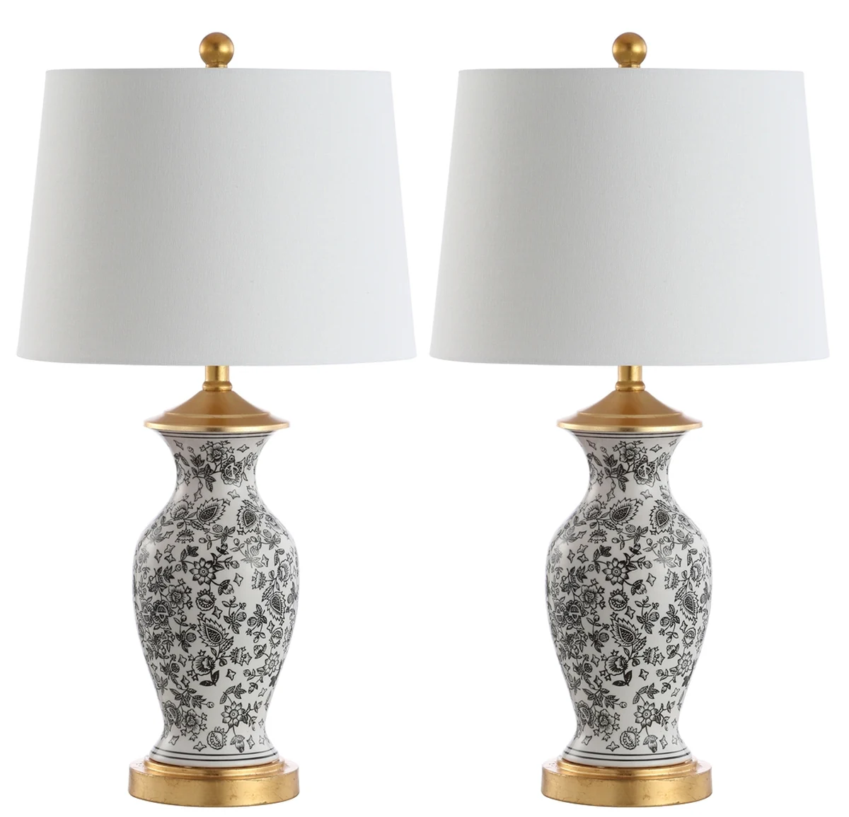 Safavieh Kaeden Table Lamp Set Of 2 - Black - Image 2