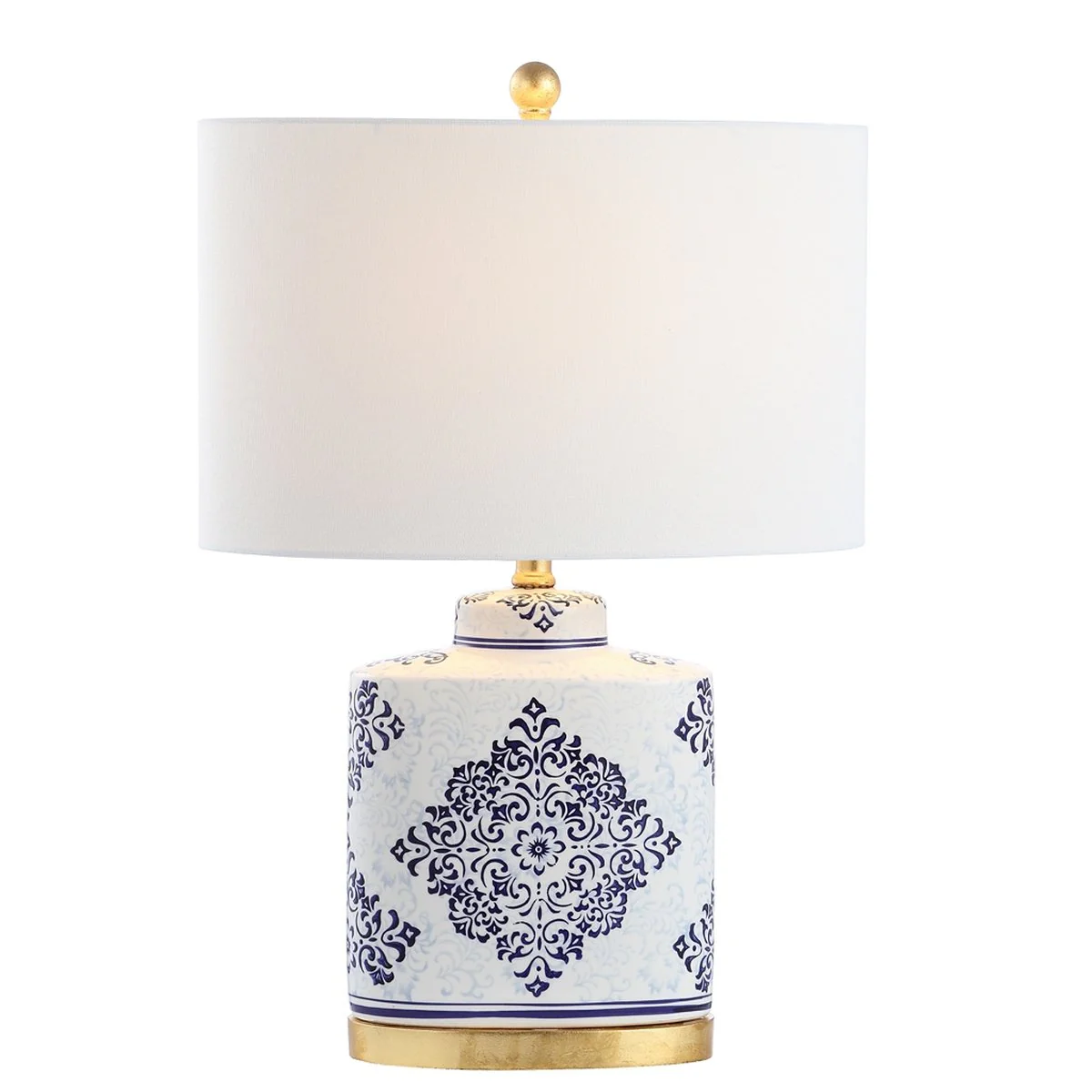 Safavieh Kamdyn Table Lamp Set Of 2 - Blue - Image 3