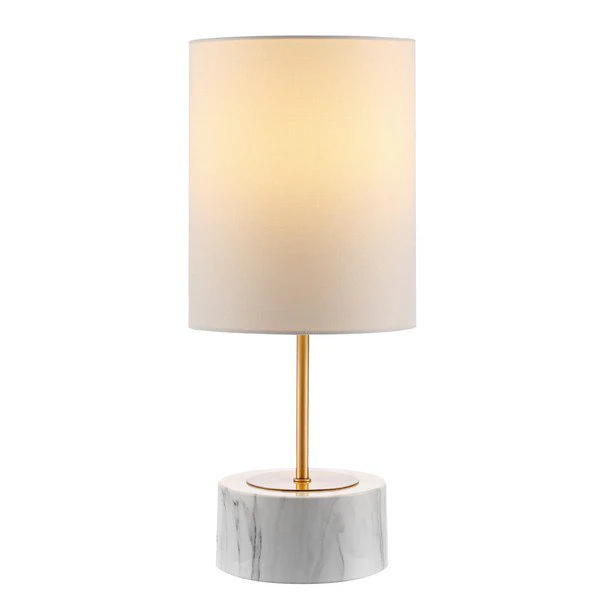 Safavieh Kamilah Iron Table Lamp - White - Image 2