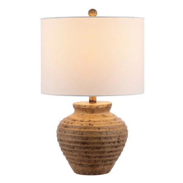 Safavieh Kamryn Resin Table Lamp - Brown - Image 2