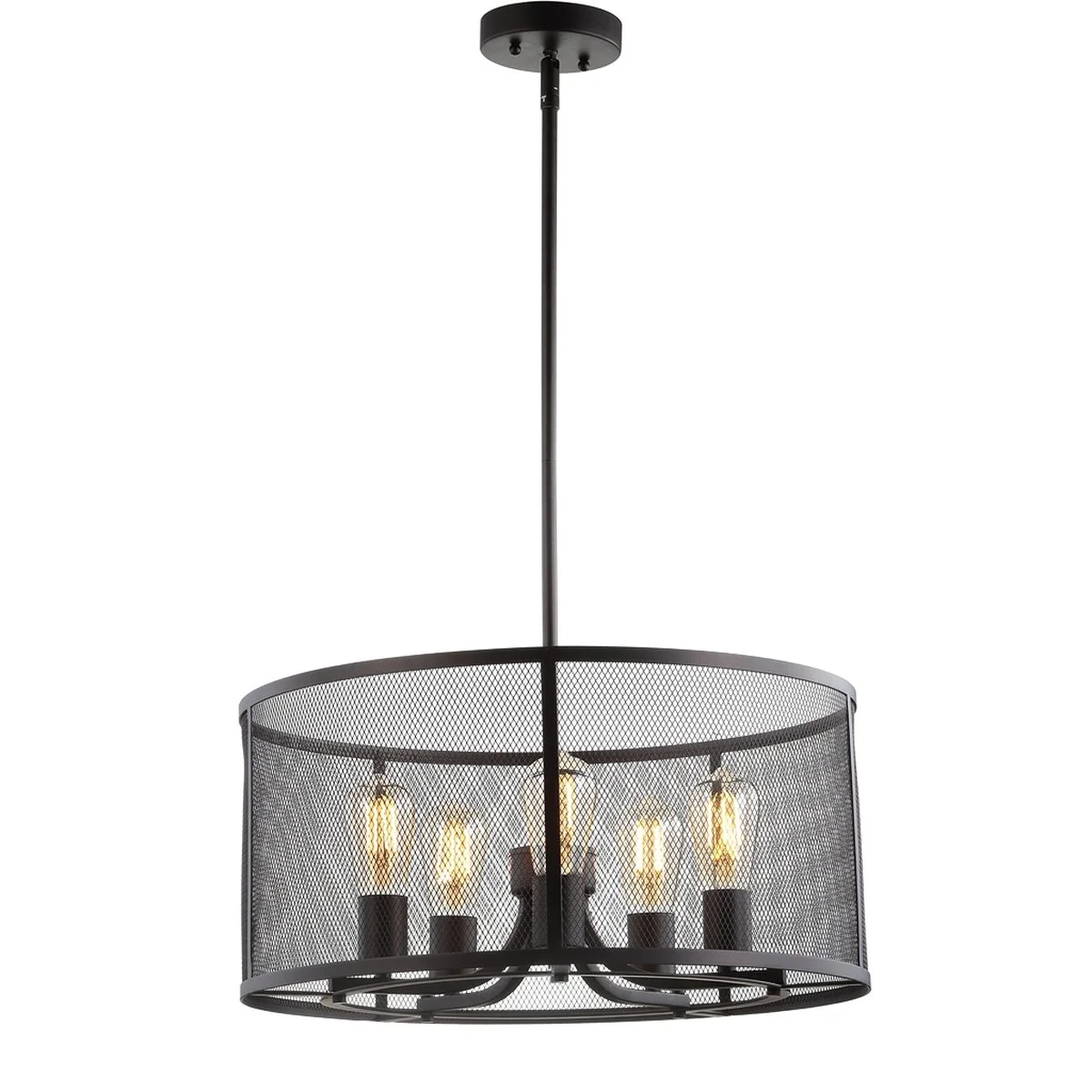 Safavieh Kane Pendant - Dark Grey - Image 3