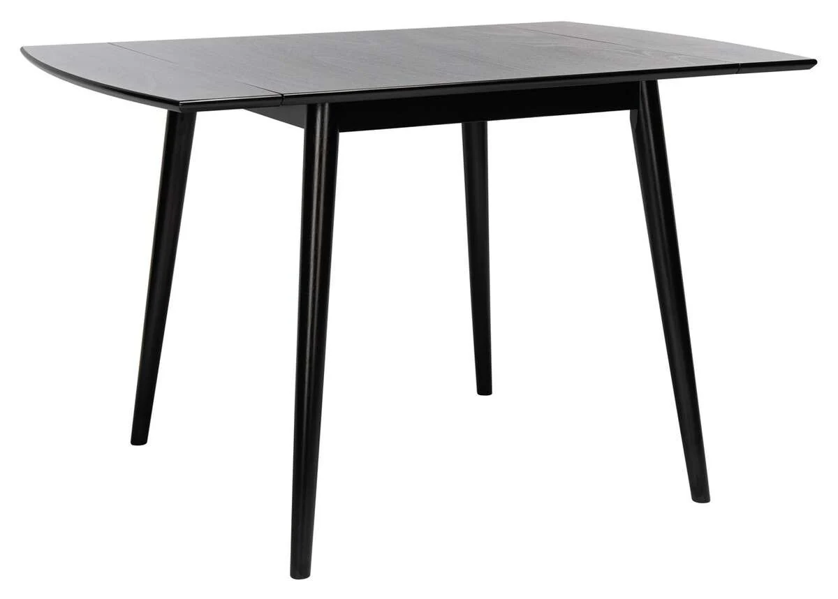 Safavieh Kaylee Extension Dining Table - Matte Black - Image 4