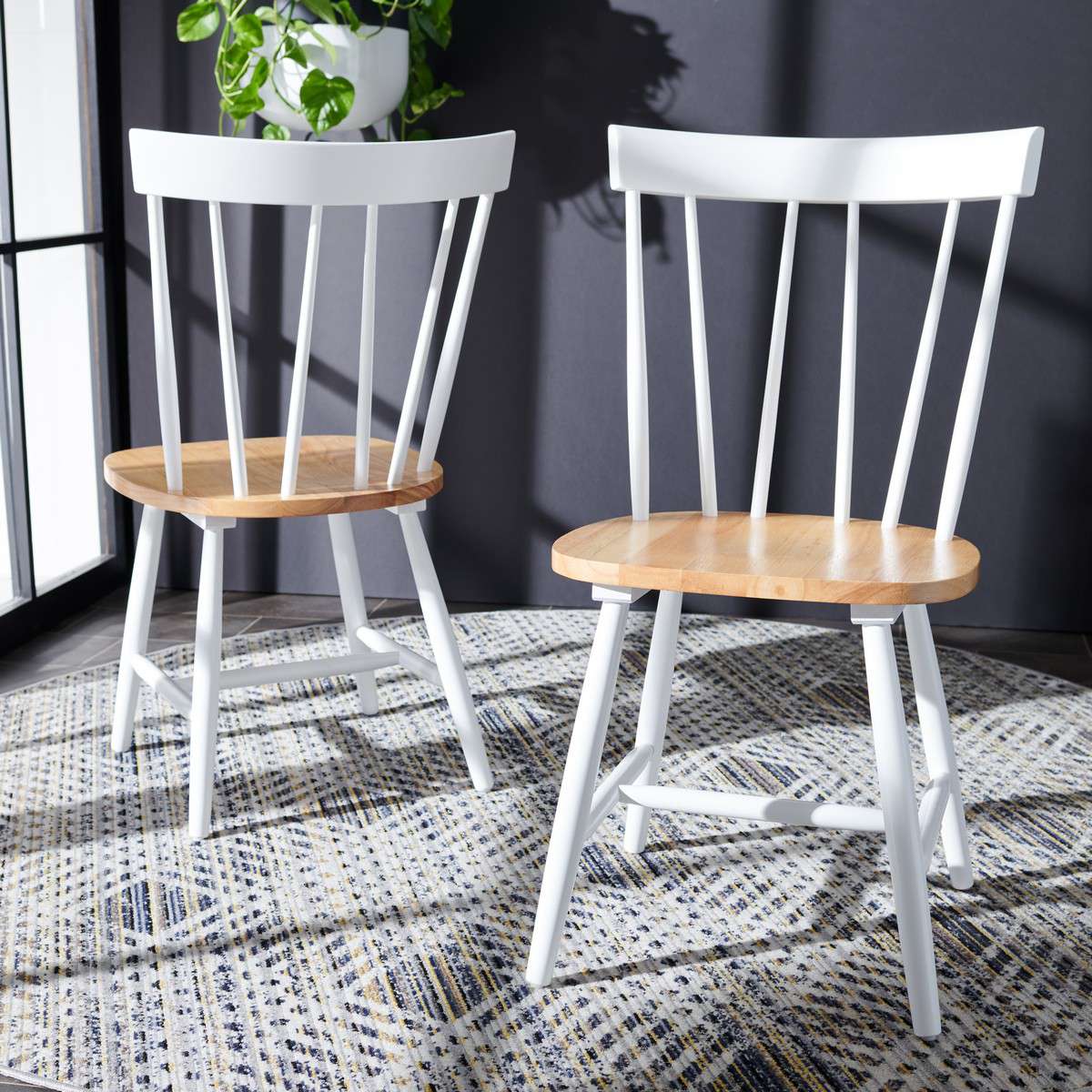 Safavieh Kealey Dining Chair Set Of 2 - Natural - Image 3