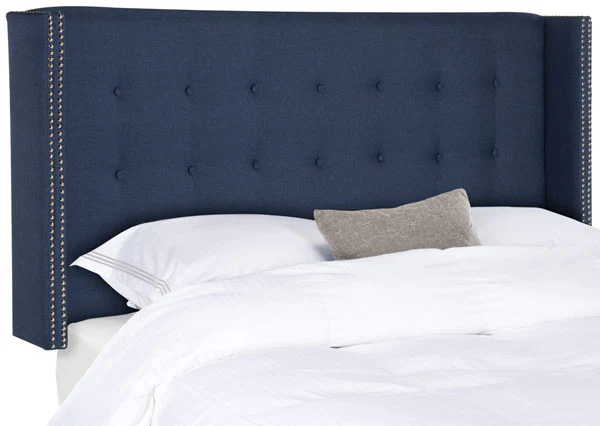 Safavieh Keegan Headboard Full Size - Navy - Image 2