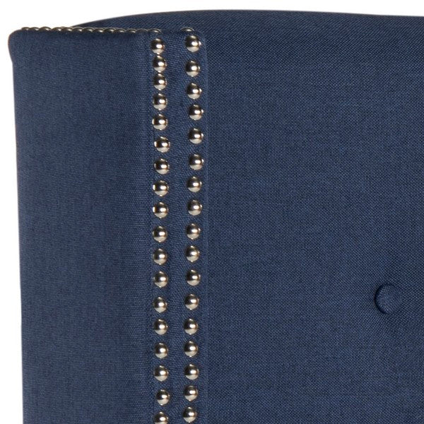 Safavieh Keegan Headboard Queen Size - Navy - Image 5