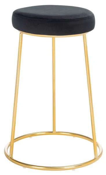 Safavieh Kellie Round Counter Stool - Black - Image 2