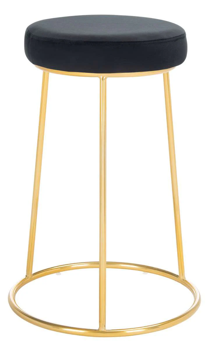 Safavieh Kellie Round Counter Stool - Black - Image 3