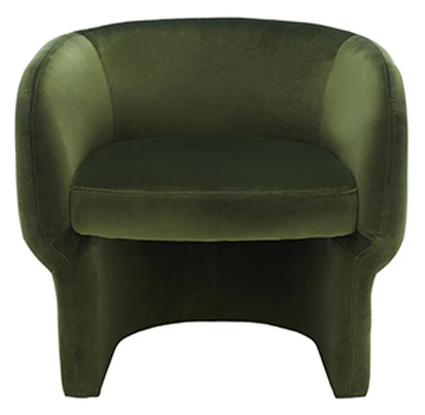 Safavieh Kellyanne Modern Dining Chair - Forest Green - Image 2