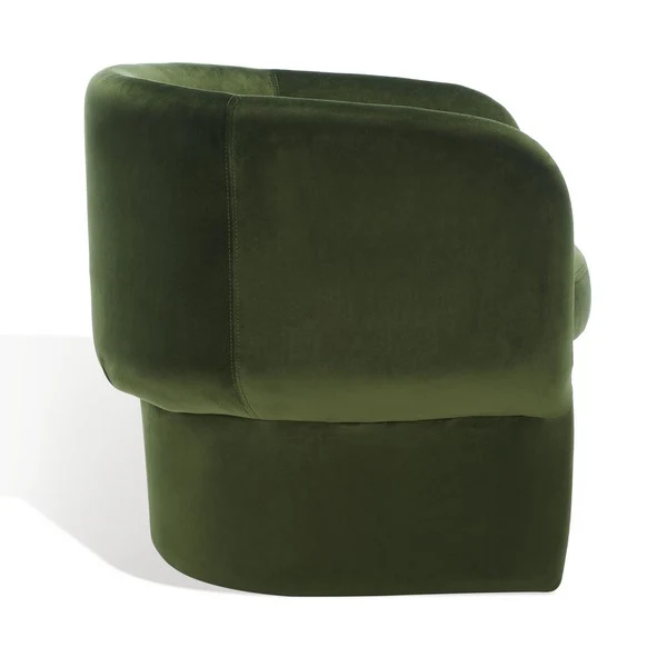 Safavieh Kellyanne Modern Dining Chair - Forest Green - Image 4
