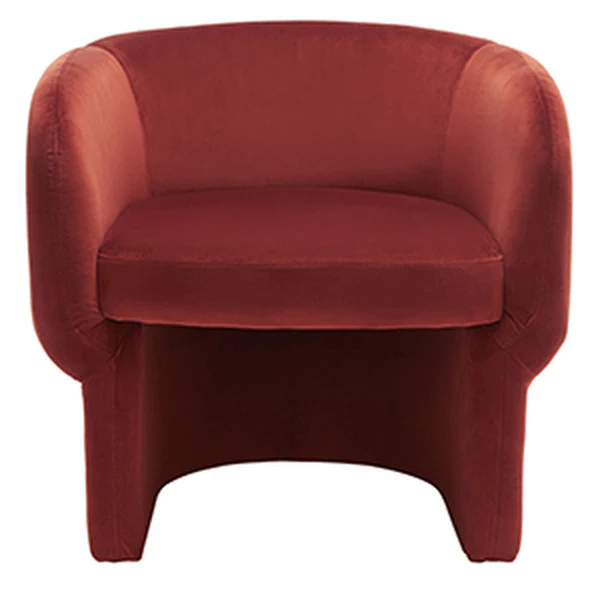 Safavieh Kellyanne Modern Dining Chair - Rust - Image 2