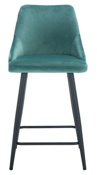 Safavieh Kelsey Counter Stool - Seafoam - Image 2