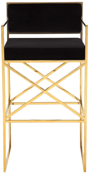 Safavieh Kian Barstool - Black - Image 2