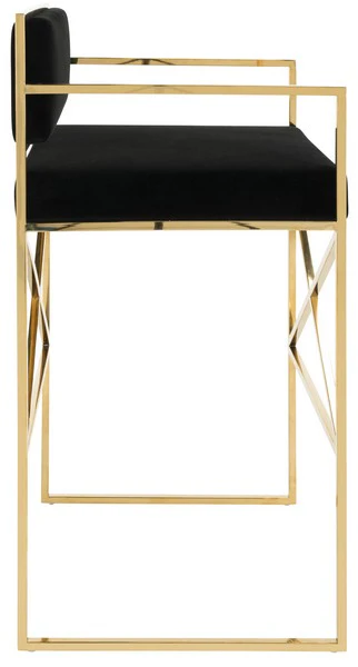 Safavieh Kian Barstool - Black - Image 4