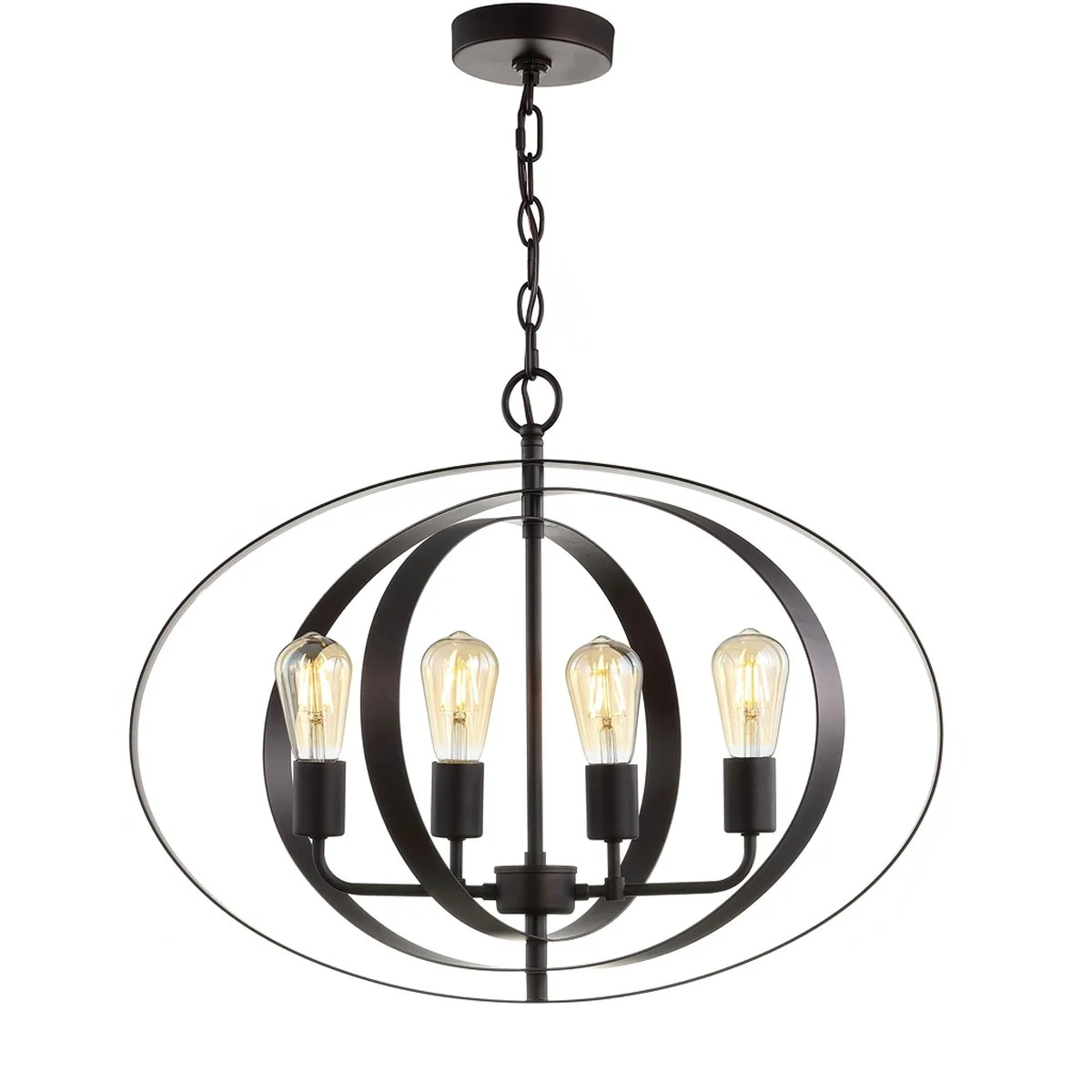 Safavieh Killian Pendant - Dark Grey - Image 3