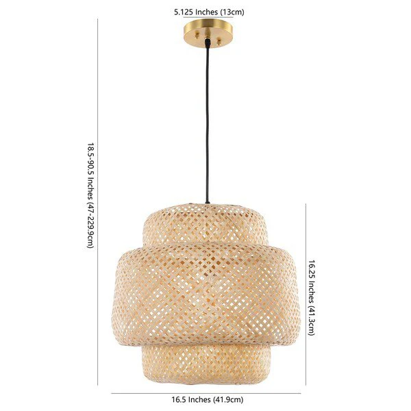 Safavieh Klara Pendant - Natural - Image 3