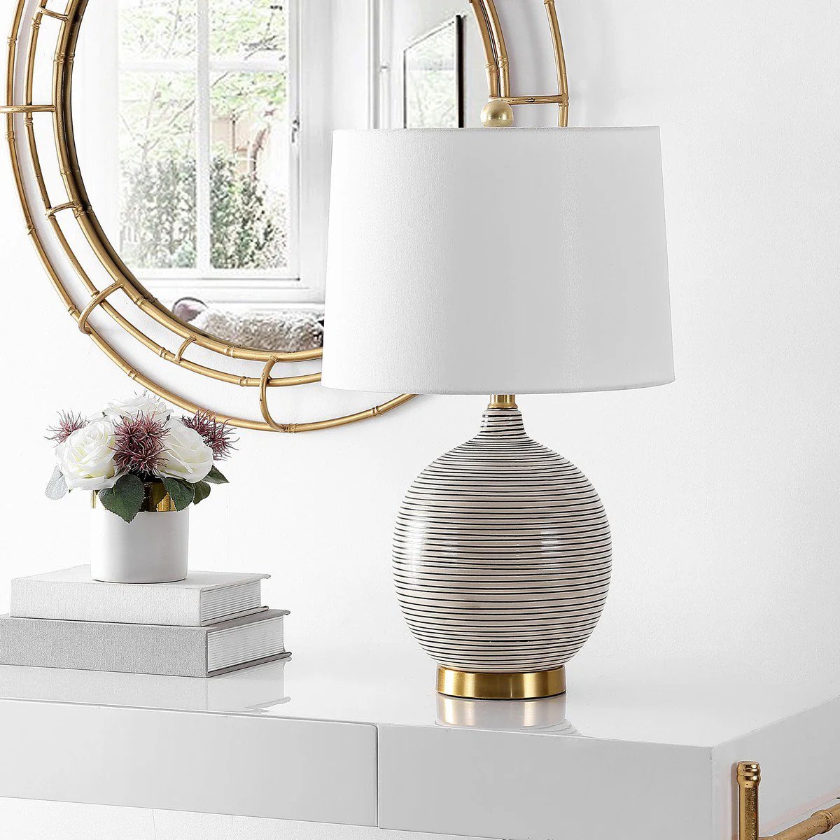 Safavieh Kremp Table Lamp - Grey - Image 3