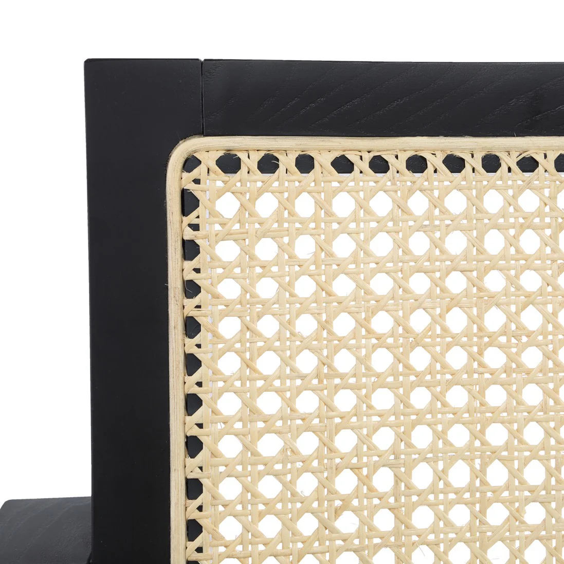 Safavieh Krystine Rattan Accent Chair - Black - Image 4