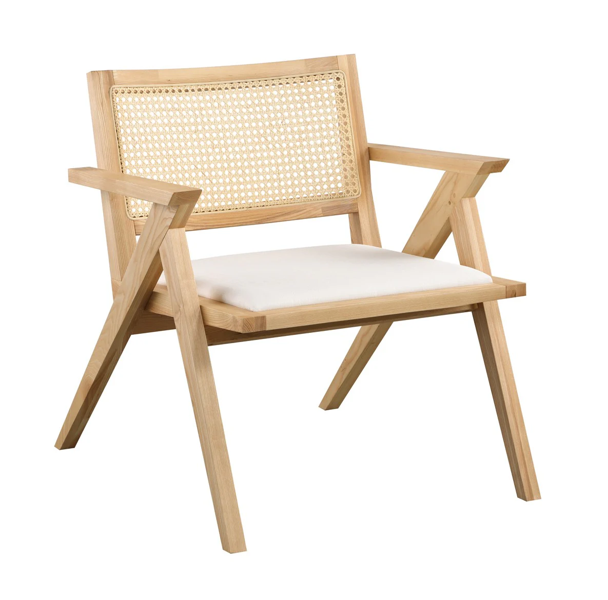 Safavieh Krystine Rattan Accent Chair - Natural - Image 3