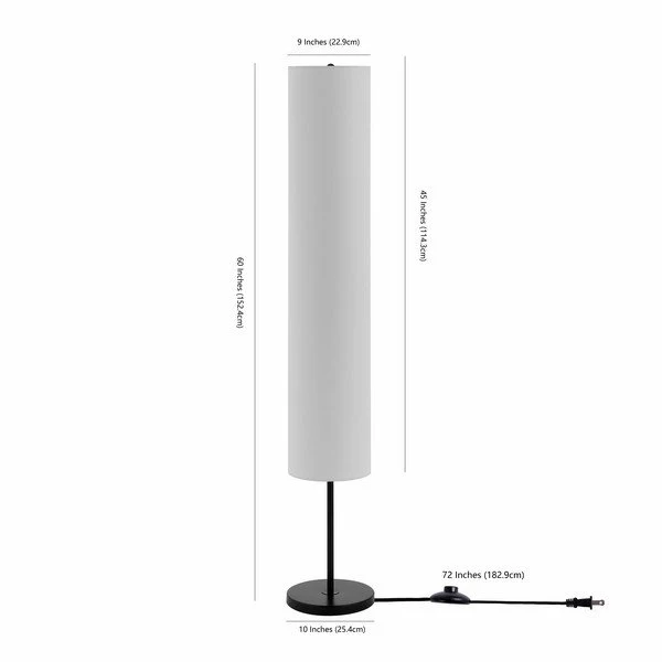 Safavieh Kylo Iron Floor Lamp - Black - Image 3