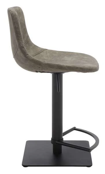 Safavieh Kynlee Gas Lift Barstool - Gray - Image 3