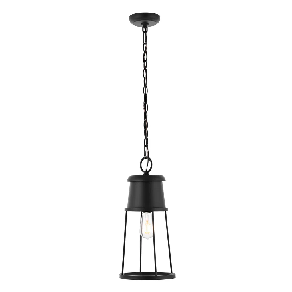 Safavieh Laela Outdoor Pendant/Black - Black - Image 3