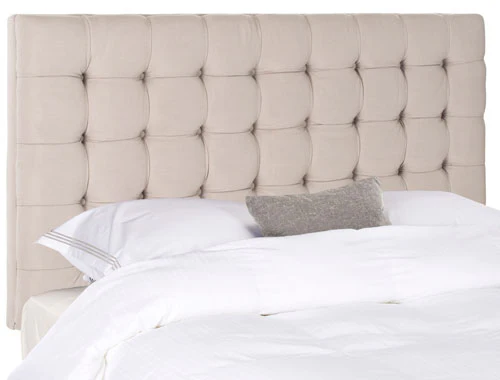 Safavieh Lamar King Headboard King Size - Taupe - Image 4