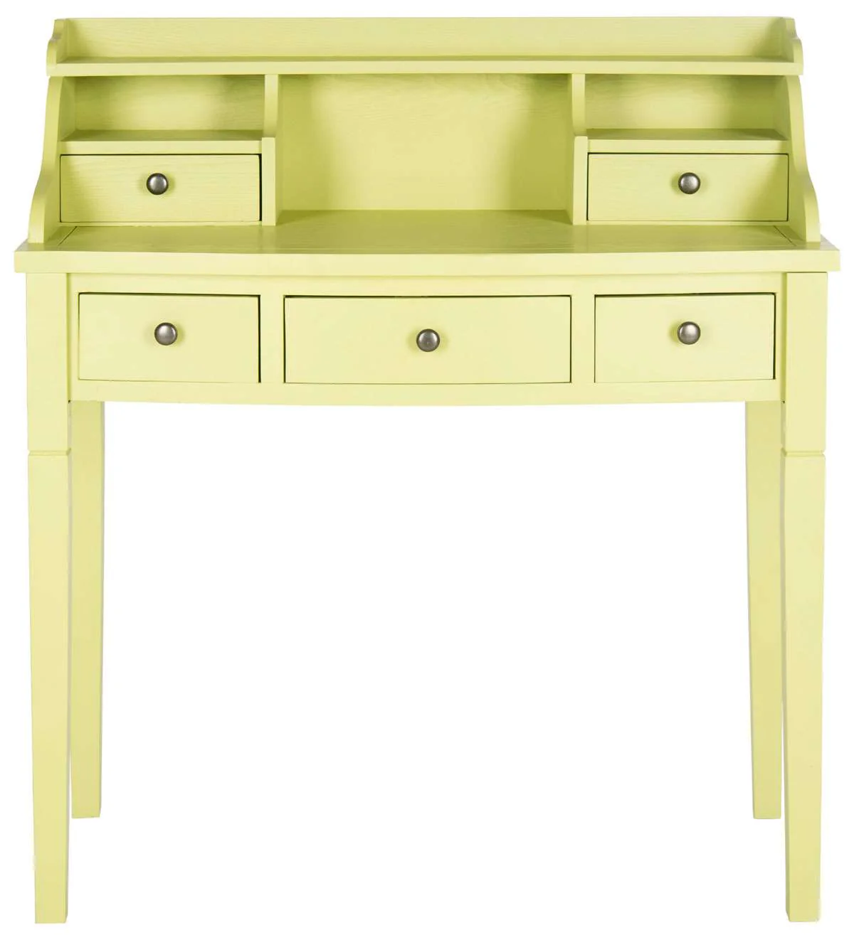 Safavieh Landon 5 Drawer Writing Desk - Split Pea - Image 2