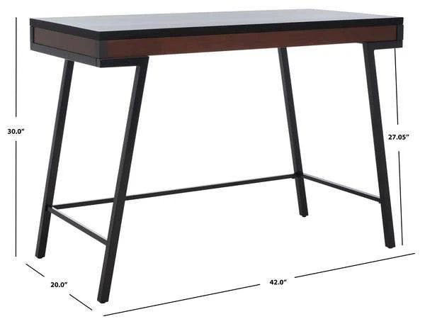 Safavieh Laponte Desk - Black - Image 3