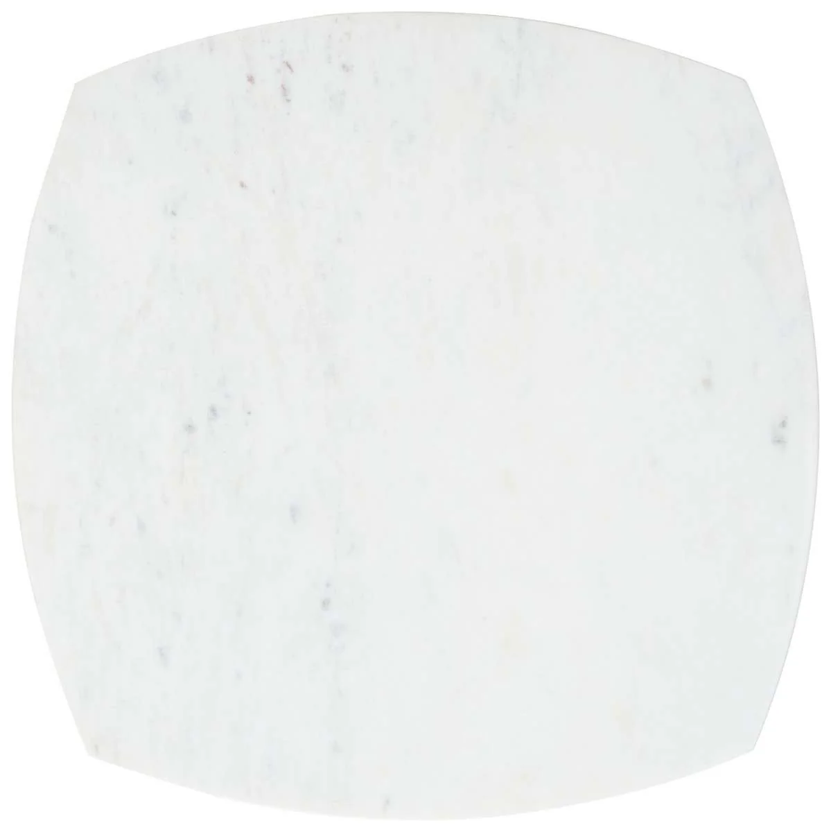 Safavieh Lara Marble Side Table - White Wash - Image 4