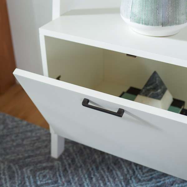Safavieh Lavina 3 Shelf 1 Door Etagere - White - Image 3