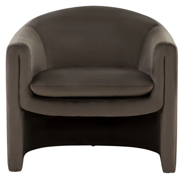 Safavieh Laylette Accent Chair - Dark Gray - Image 2