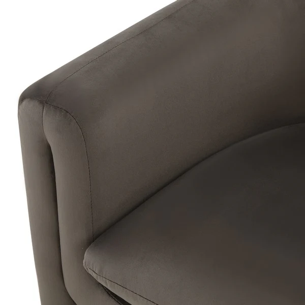 Safavieh Laylette Accent Chair - Dark Gray - Image 4