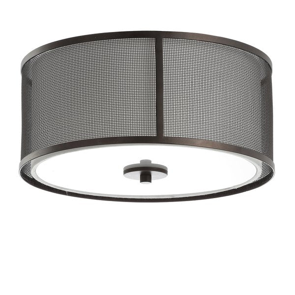 Safavieh Layne Flush Mount - Dark Grey - Image 2