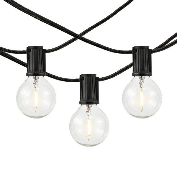 Safavieh Leigh Led Outdoor String Lights - Black - Image 2